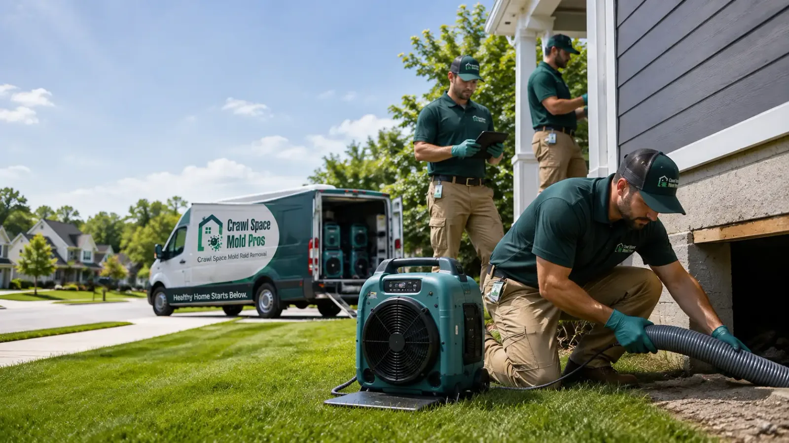Crawl Space Mold Removal in Stockton, CA